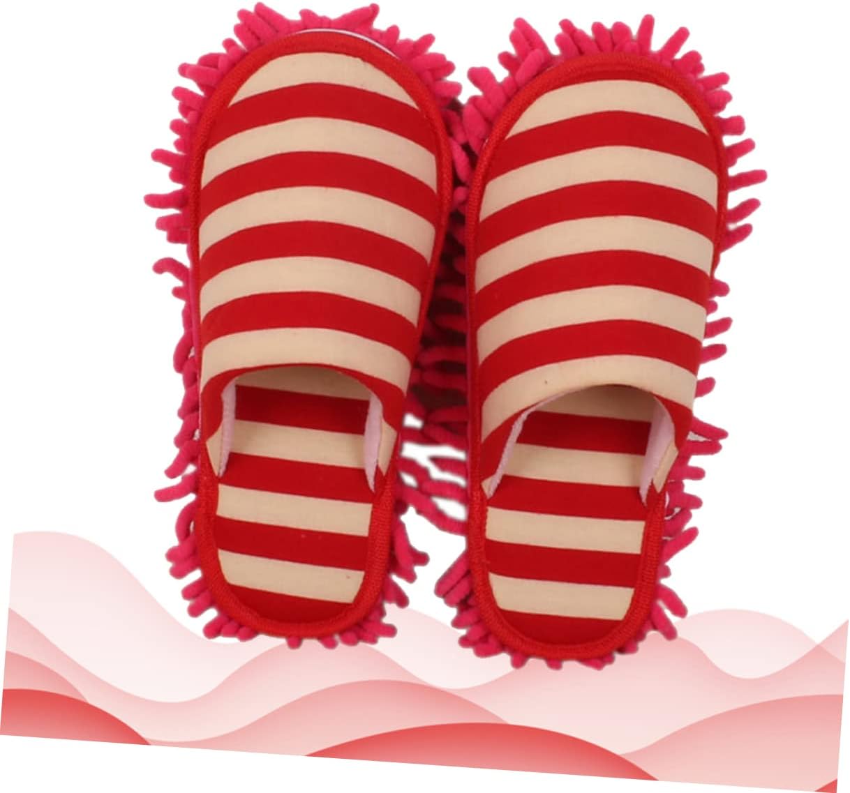 Chenille Cleaning Slipper Cover for Floor Mopping