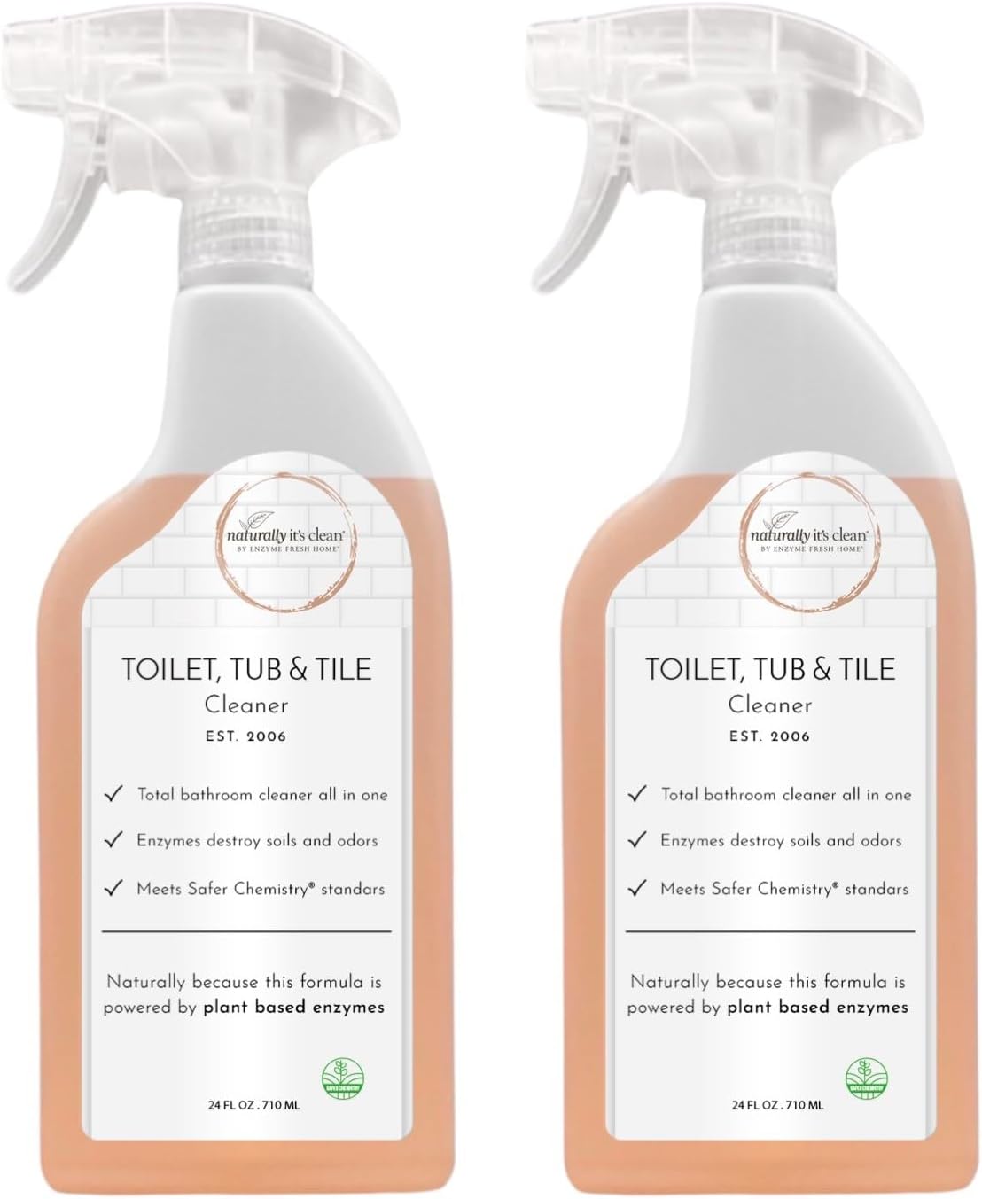 Naturally Its Clean Bathroom Cleaner 2 Pack 1