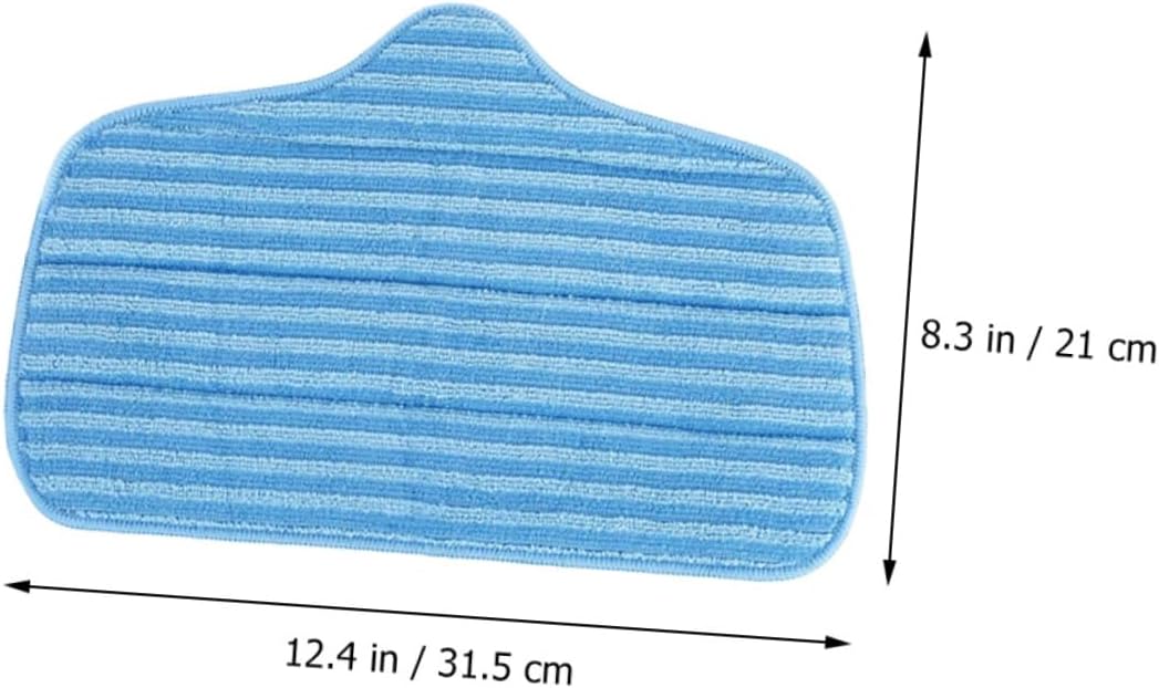 2pcs Microfiber Mop Pads for Efficient Floor Cleaning 1