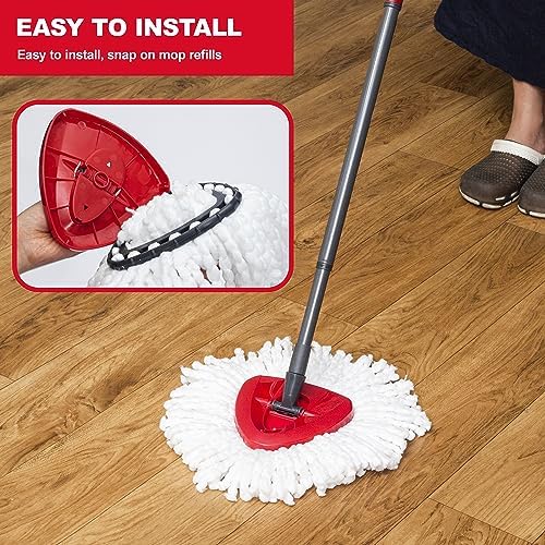 BRENSTEN Spin Mop Refill Heads 4-Pack