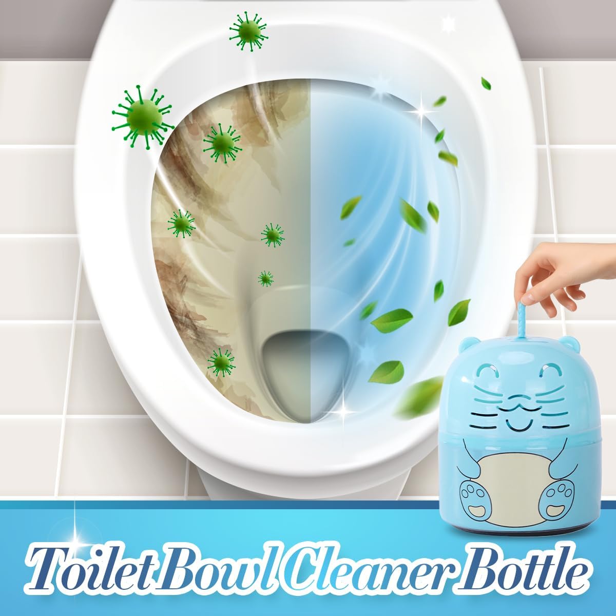 HOAIME Toilet Cleaner Deodorizer 3 Pack