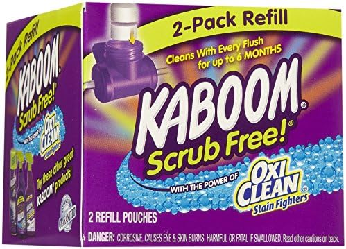 Kaboom Scrub Free Toilet Refill Tablets 2 Pouches