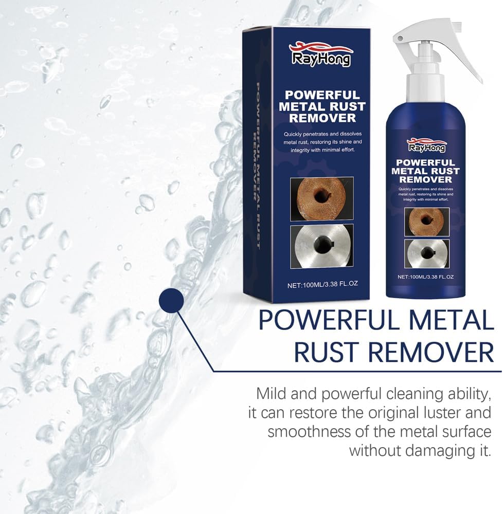 2024 New Powerful Metal Rust Remover 3PCS