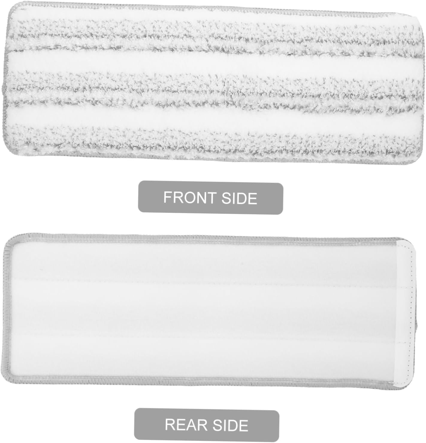3pcs Thickened Microfiber Mop Pad Refills for Efficient Floor Cleaning