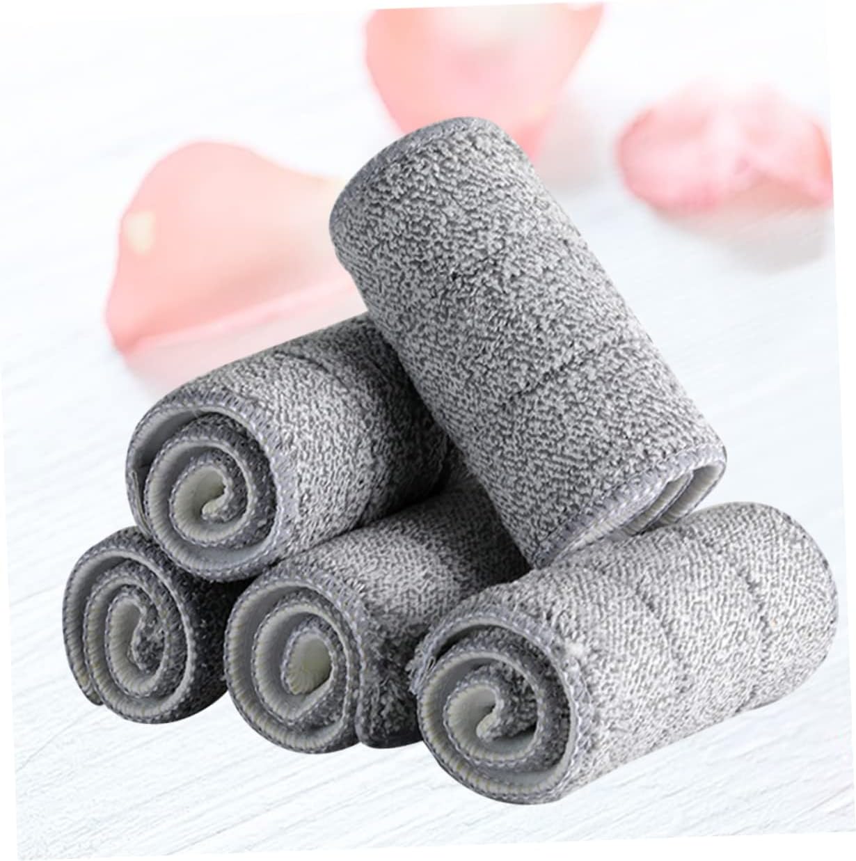 5pcs Reusable Mop Head Refills Microfiber Cleaning Pads 1