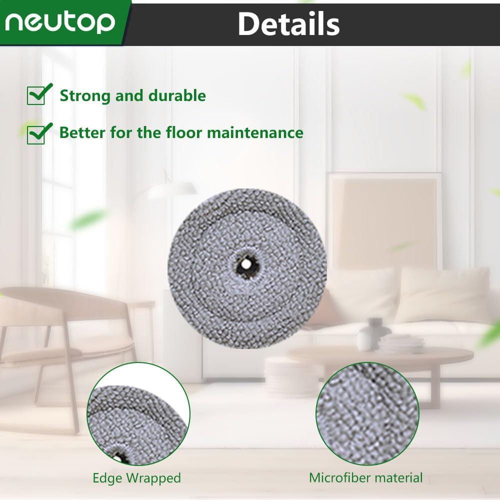 Neutop Pad Refill for Roborock S8 MaxV Ultra