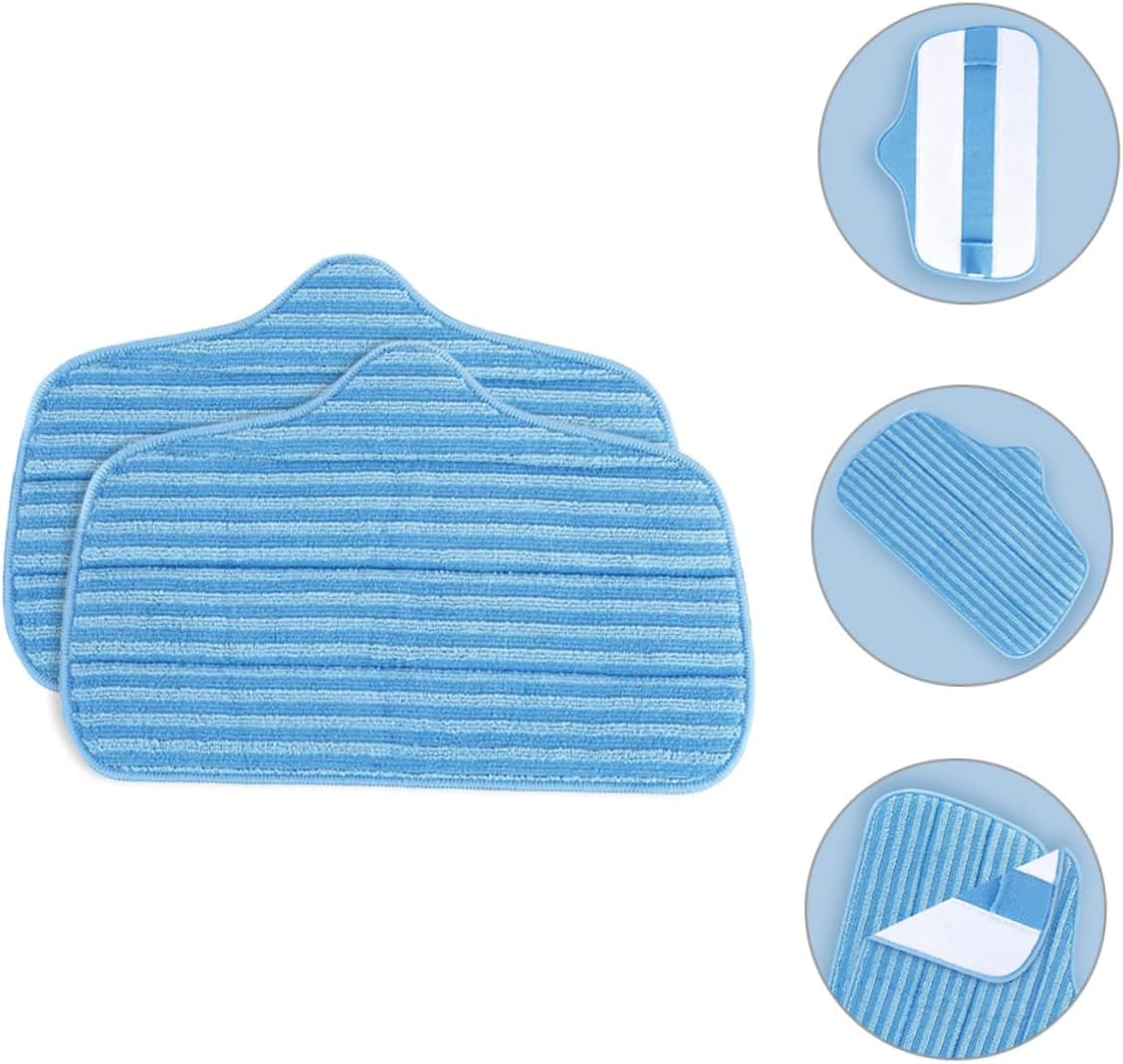 PACKOVE 2pcs Fiber Mop Replacement Pads