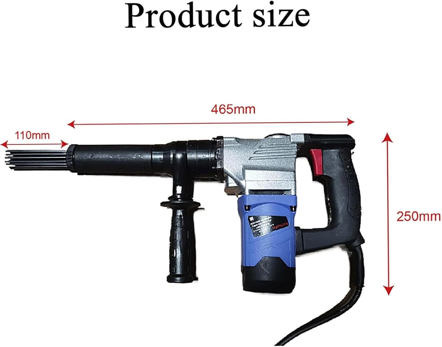 MAIMAILE 1100W Handheld Electric Rust Remover