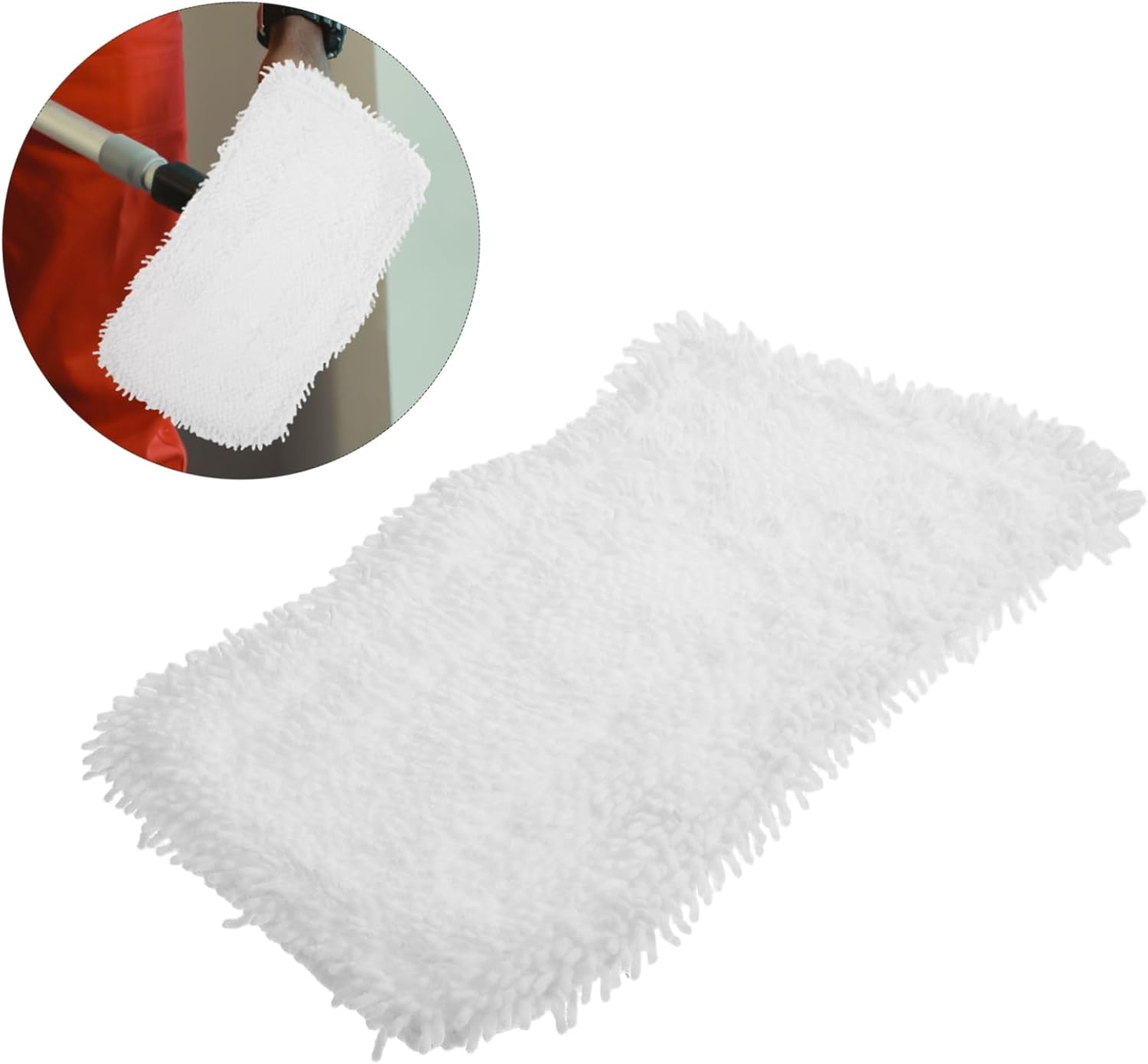 Ipetboom 2pcs Reusable Detachable Mop Pads