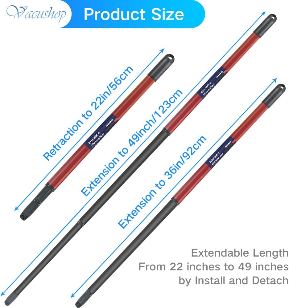 VACUSHOP Replacement Mop Heads for O-Ceda Spin Mop 1