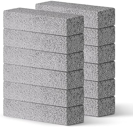 Lenicany 12Pack Pumice Stones for Toilet Cleaning