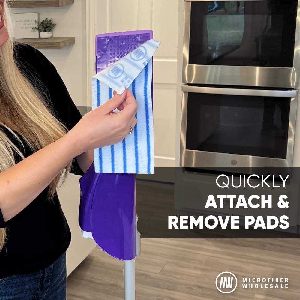 10 MWipes Semi-Disposable Microfiber Mop Pads - 25 Pack 1