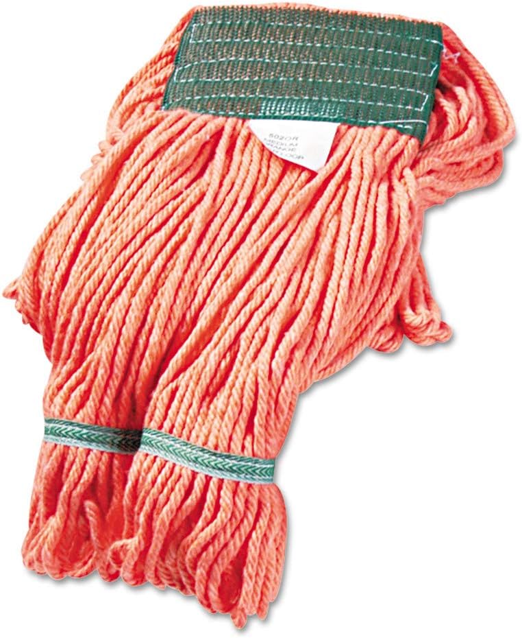 Boardwalk BWK502OR 5in CottonSynthetic Super Loop Wet Mop Head