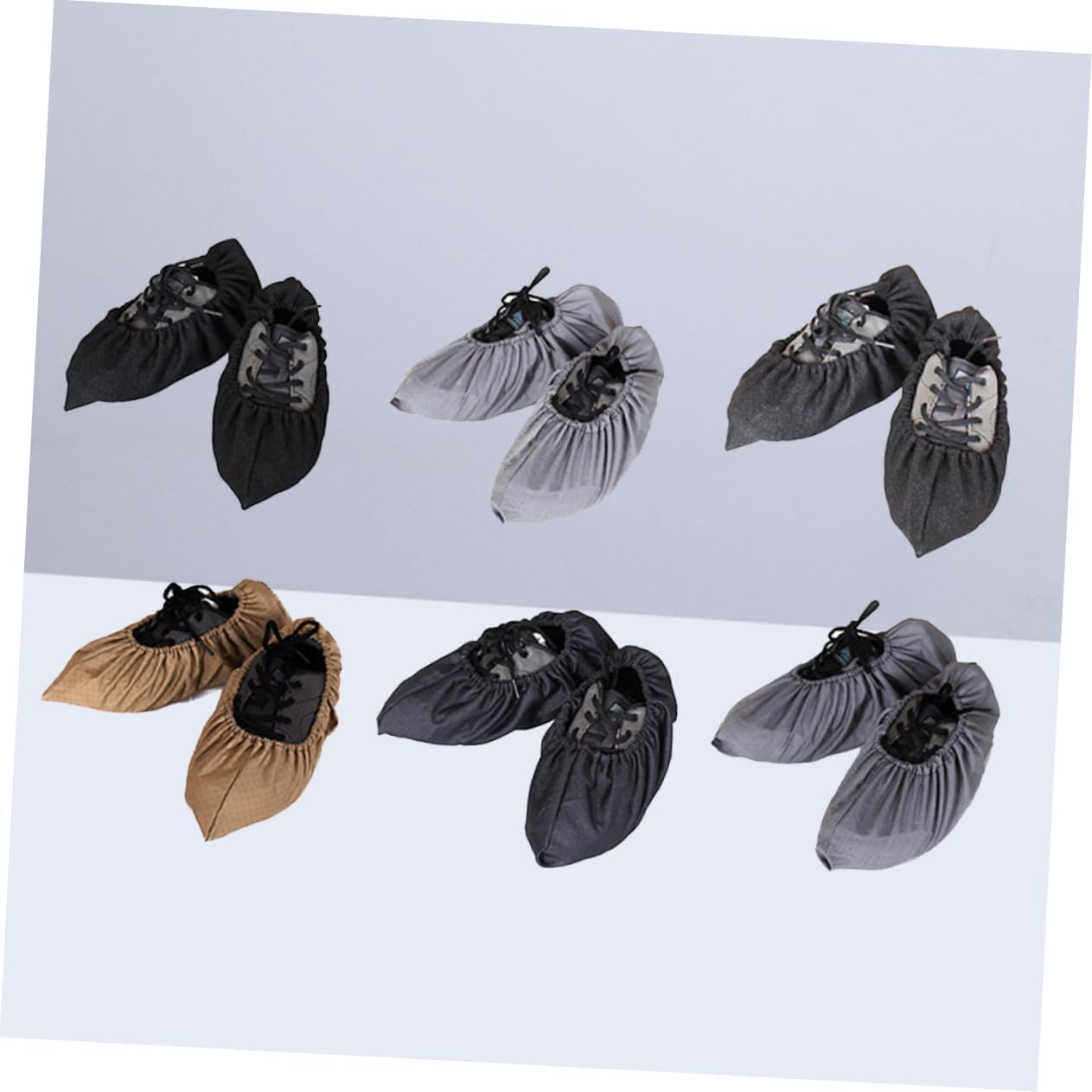 PACKOVE Mopping Shoes Cover 1 Pair Non-Slip Indoor Cleaning Shoes 1
