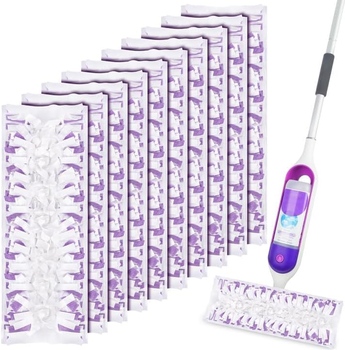 10 Count Swiffer PowerMop Replacement Pads - Unscented Safe for All Floors
