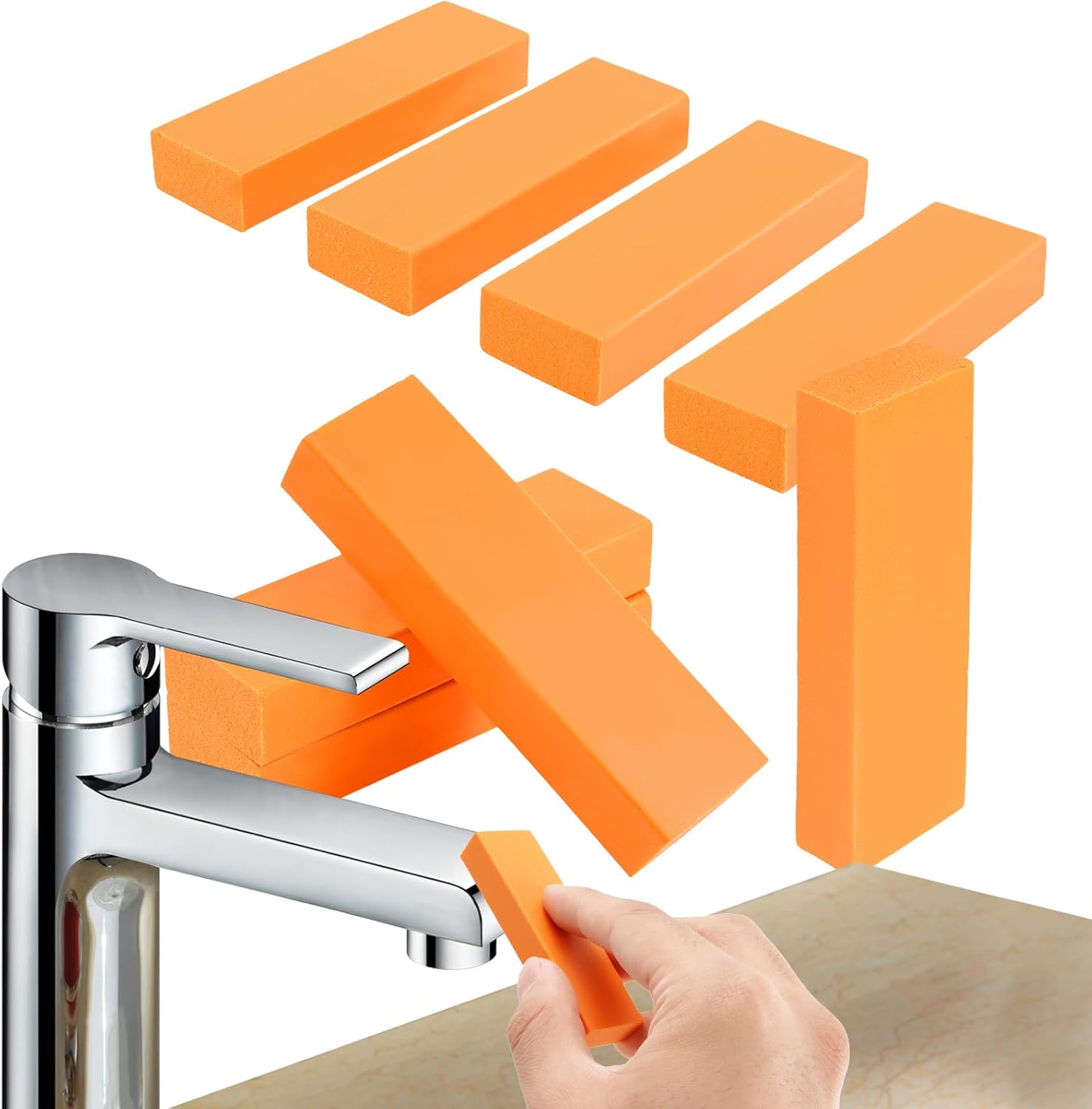 8Pcs Reusable Stainless Steel Stain Remover