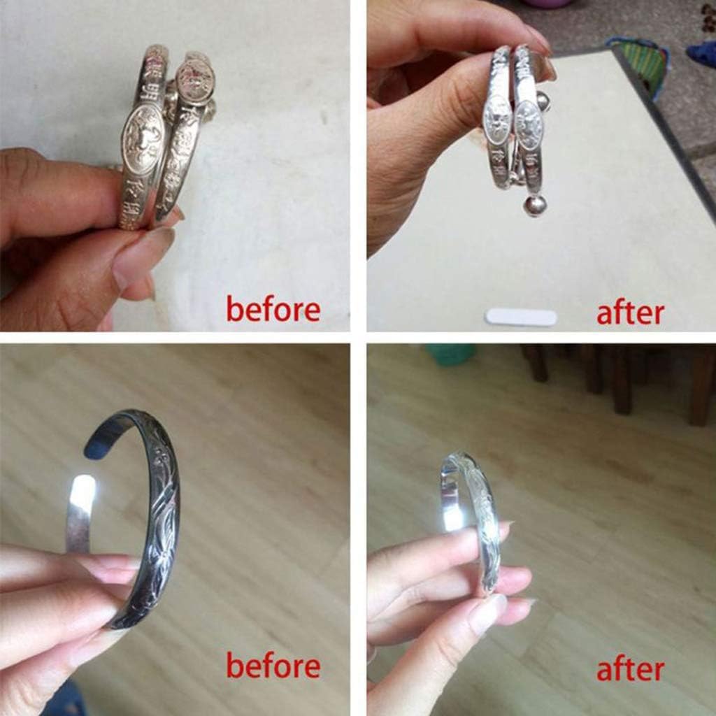 2Pcs Jewelry Cleaner Rust Remover Anti Tarnish