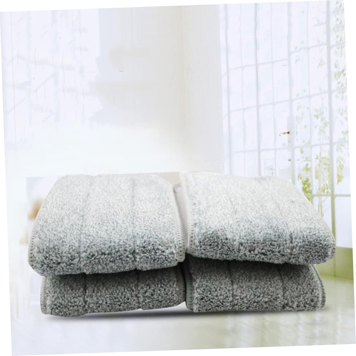 5pcs Reusable Mop Head Refills Microfiber Cleaning Pads 1