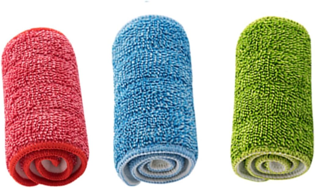 PACKOVE 3Pcs Spray Mop Cloth Replacement for Durable Cleaning