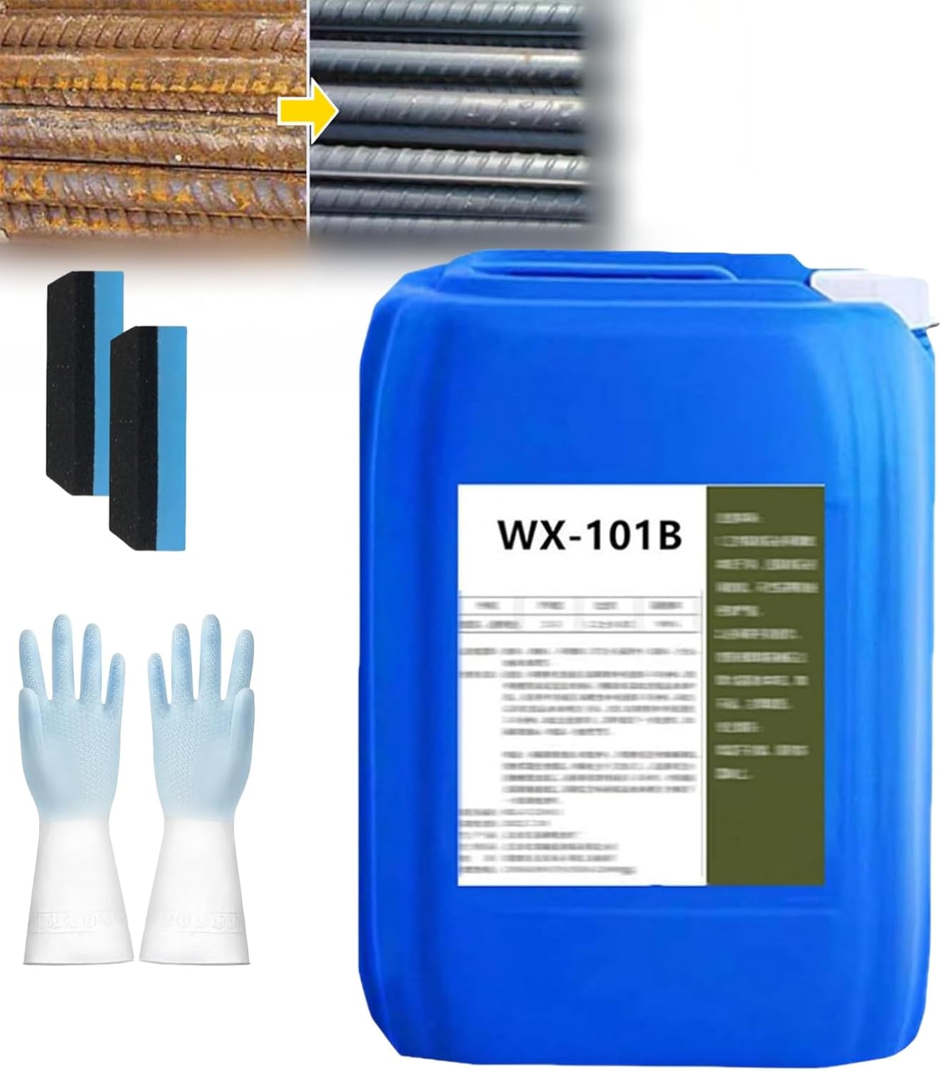 Powerful Metal Rust Remover Wx-101b 200ml