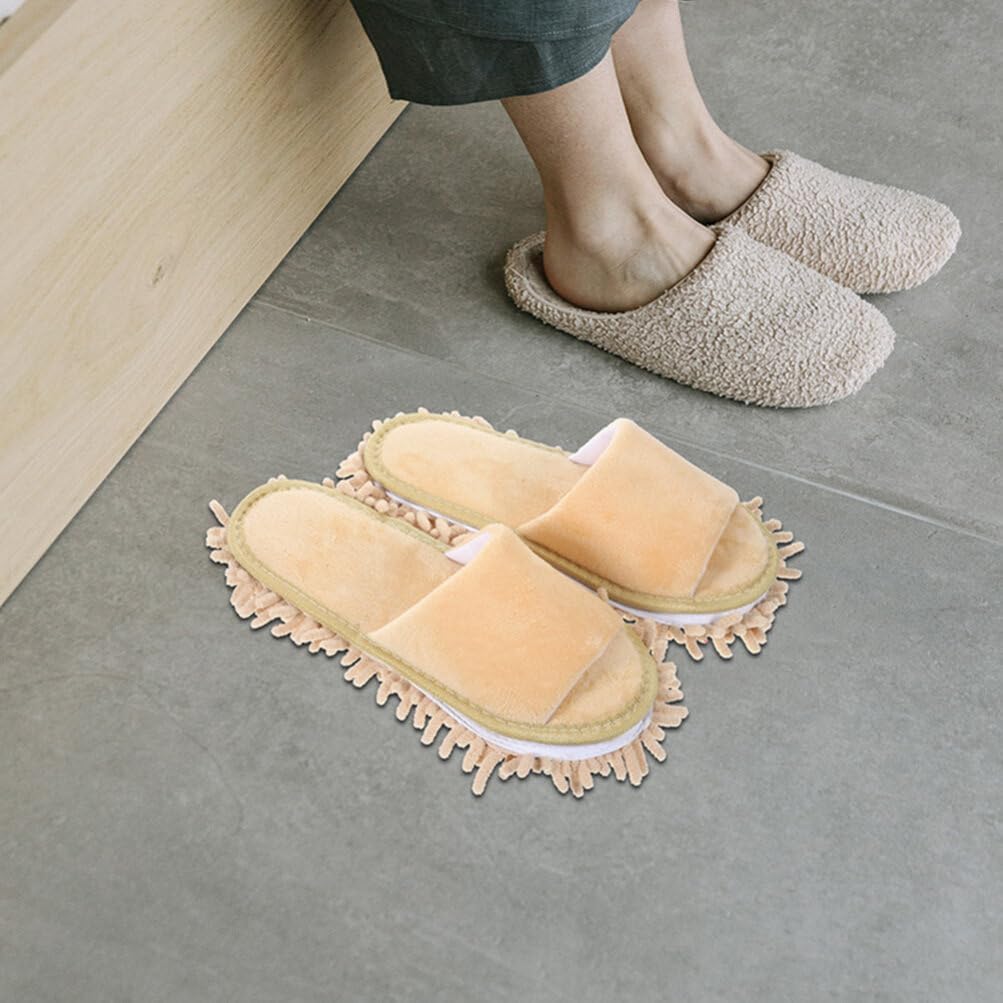 1 Pair Mopping Slippers for Home Cleaning and Warmth