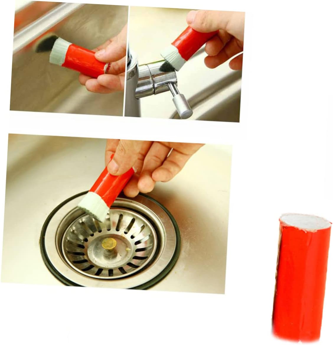 DEARMAMY 12pcs Stainless Steel Rust Remover Brush Set for Kitchen Sink