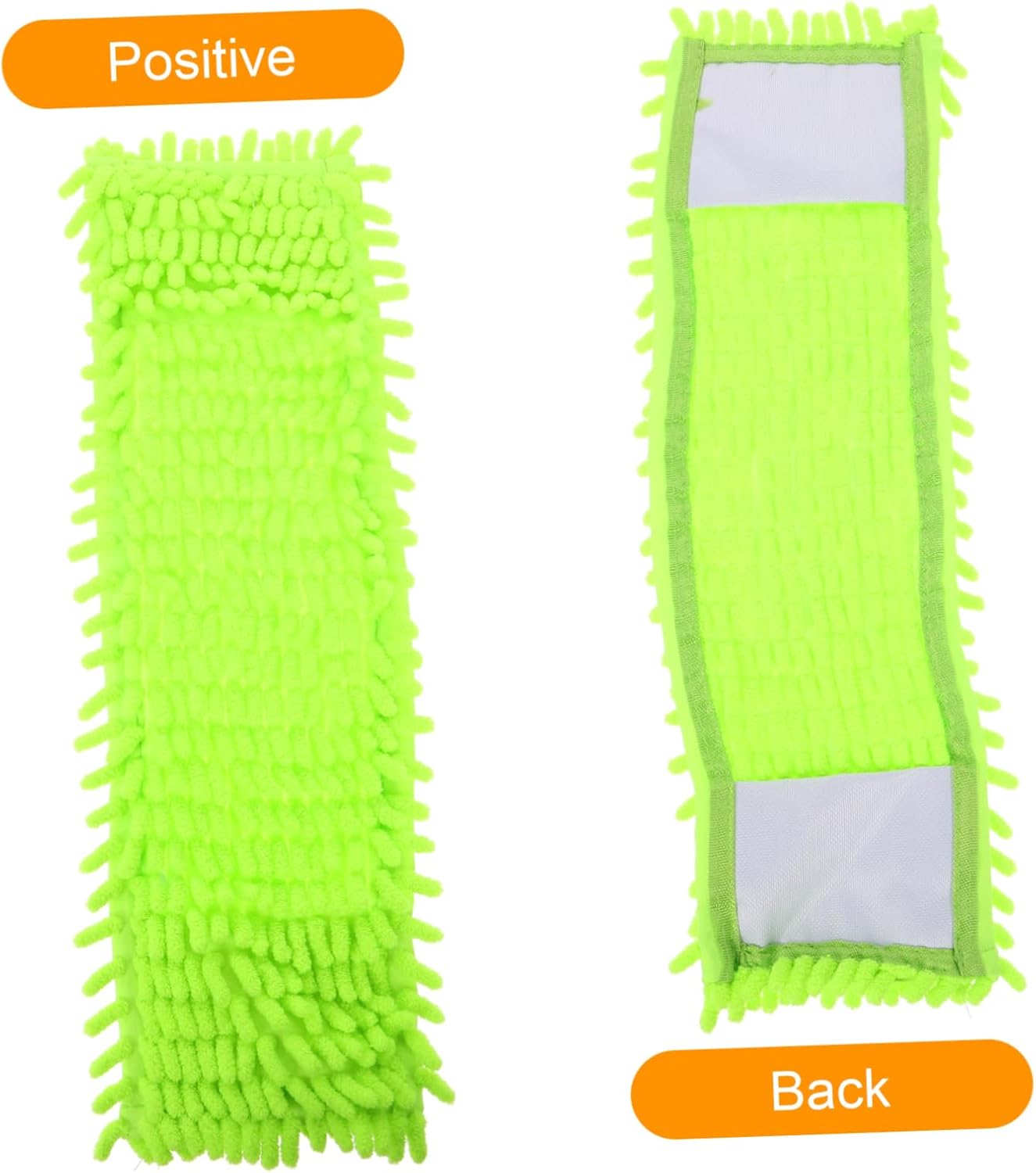 2pcs Minkissy Mop Cloth Replacement for Dry Mop 1