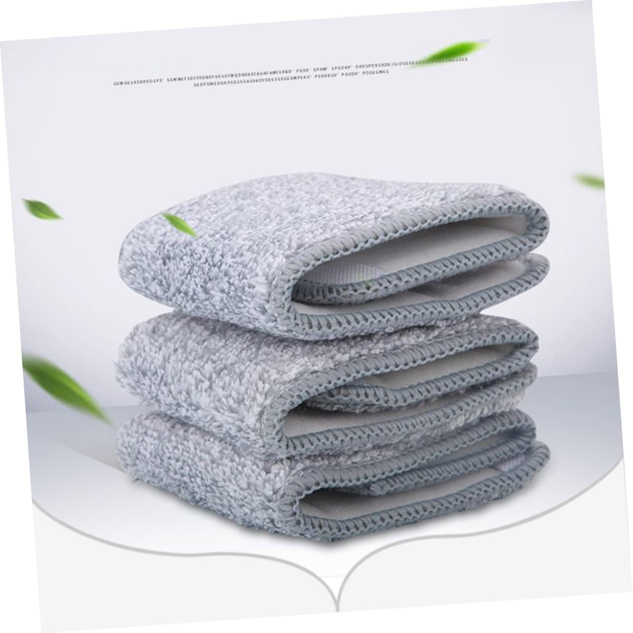 5pcs Reusable Mop Head Refills Microfiber Cleaning Pads 1