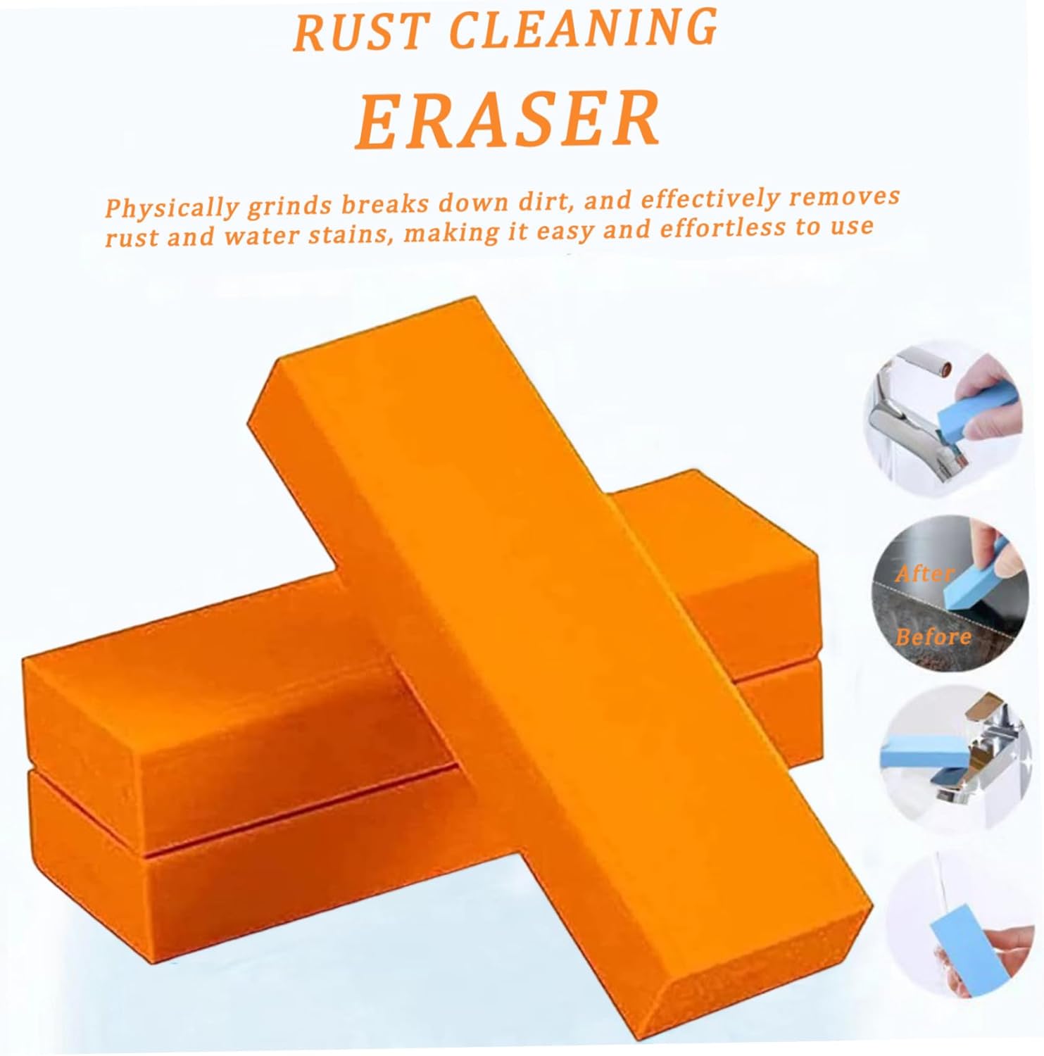 Stainless Steel Rust Remover 5PCS Portable