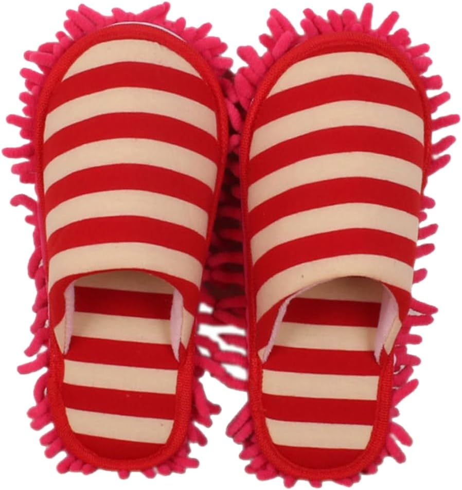 Chenille Cleaning Slipper Cover for Floor Mopping