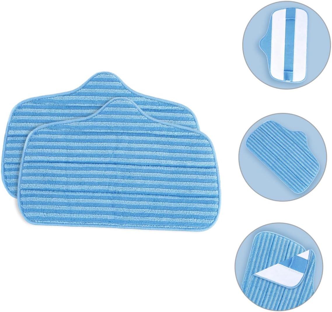 2pcs Microfiber Mop Pads for Efficient Floor Cleaning 1