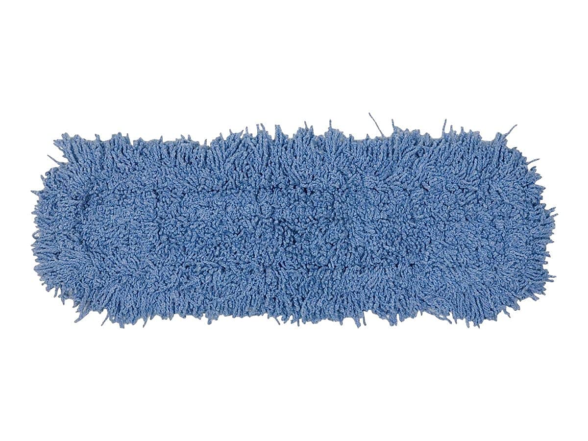 Rubbermaid Twisted Loop Dust Mop Head 25-Inch Blue Cotton Refill