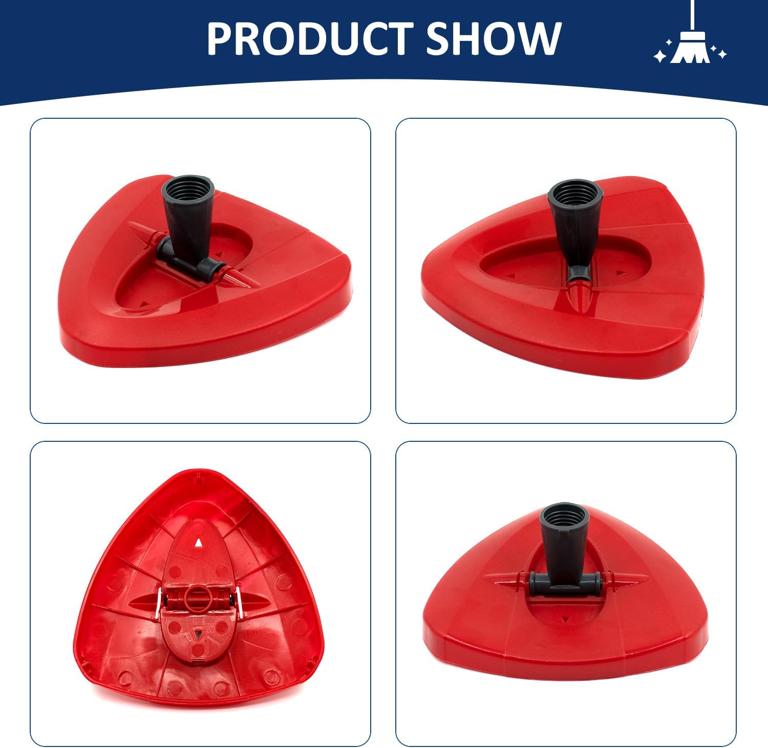 Ocedar Scrub Mop Brush Replacement Head for 1-Tank System