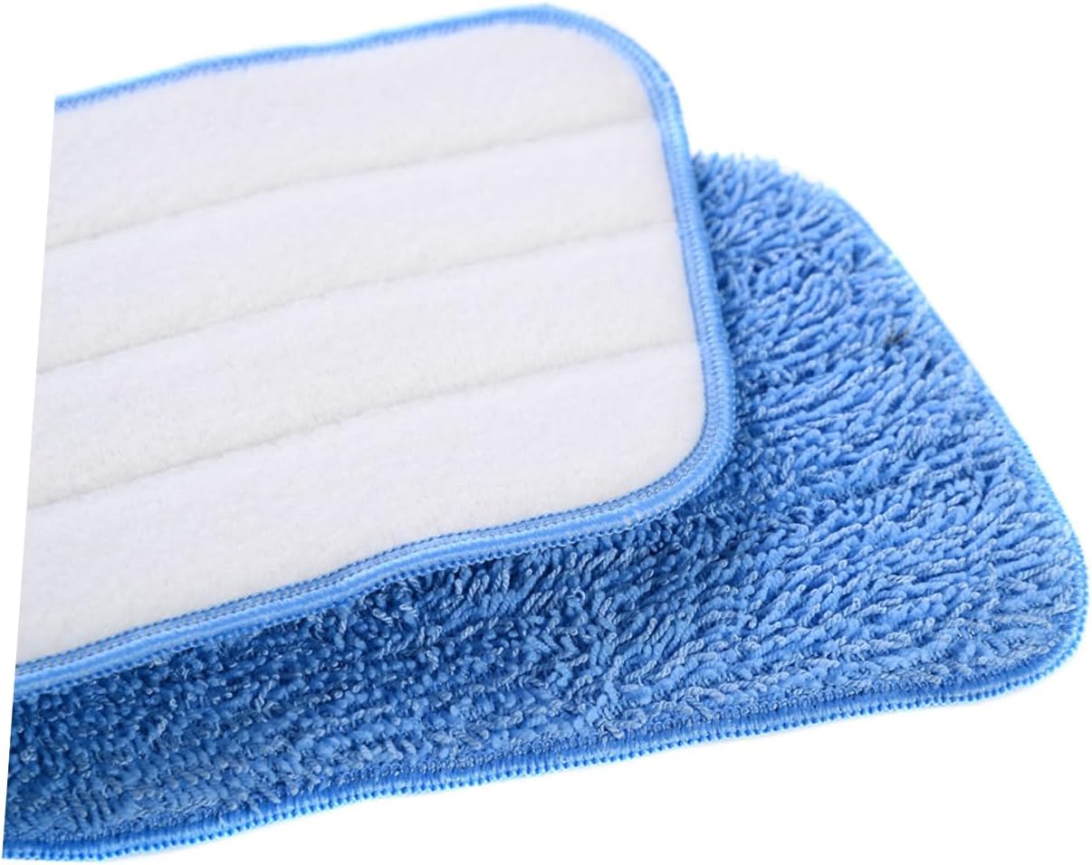 5pcs Microfiber Mop Pads Set Wet Dry Replacement Heads for Deep Cleaning