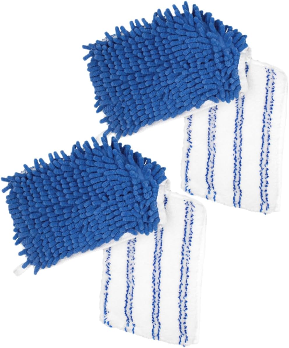 2pcs Chenille Mop Pads Refill for Hardwood Floors