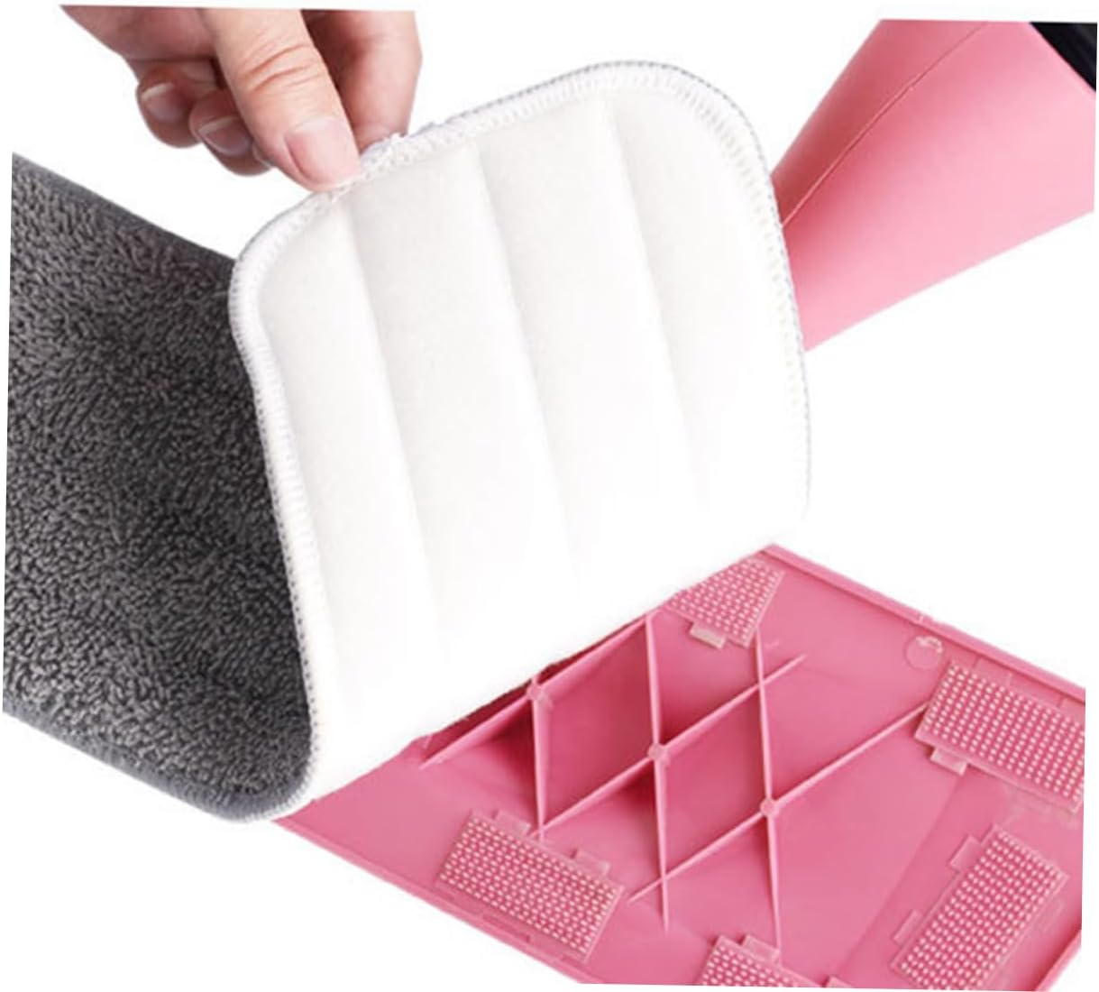 PACKOVE 3Pcs Water Spraying Mop Cloth Replacement