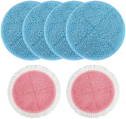 BeiLan 6-Pack Electric Mop Pads for 728 Inch Floor Cleaning