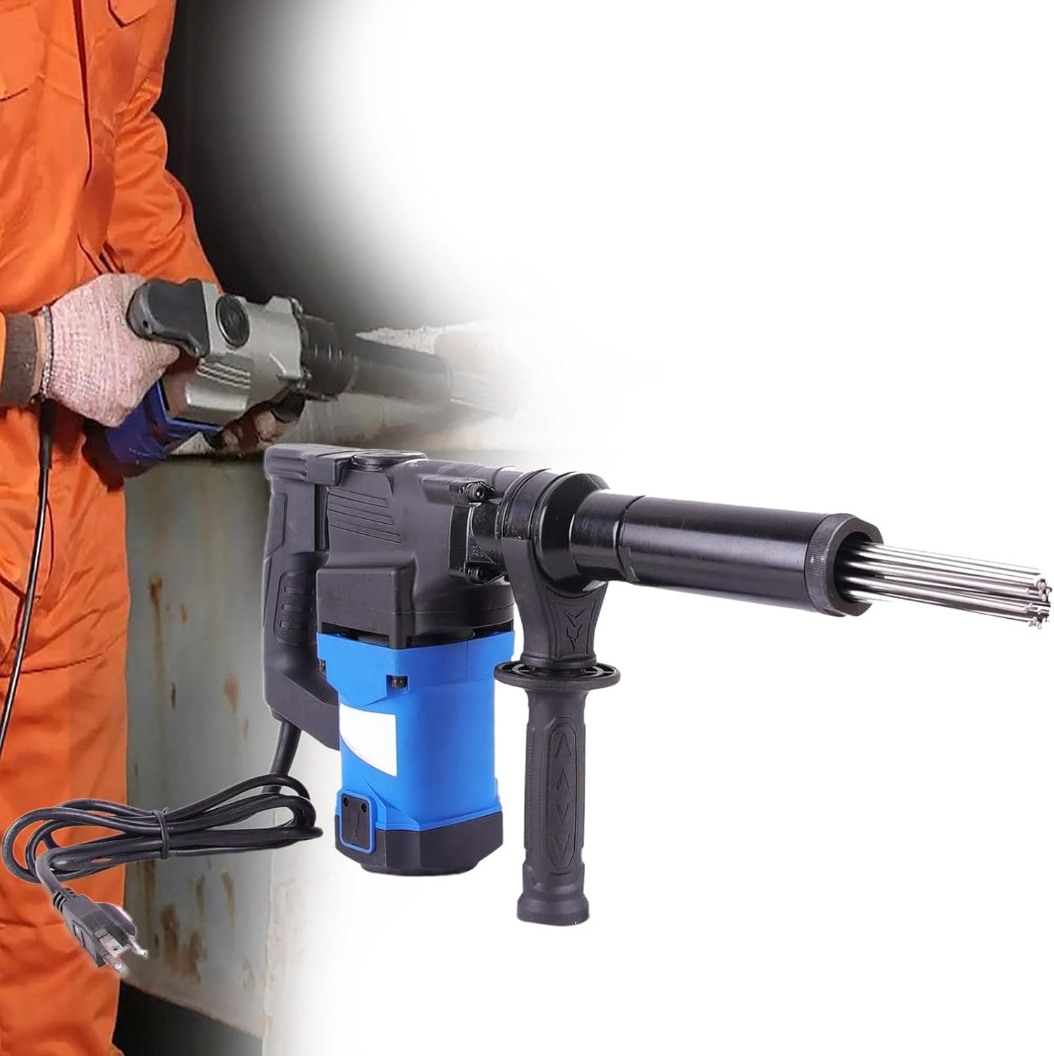 Electric Needle Scaler for Rust and Paint Removal