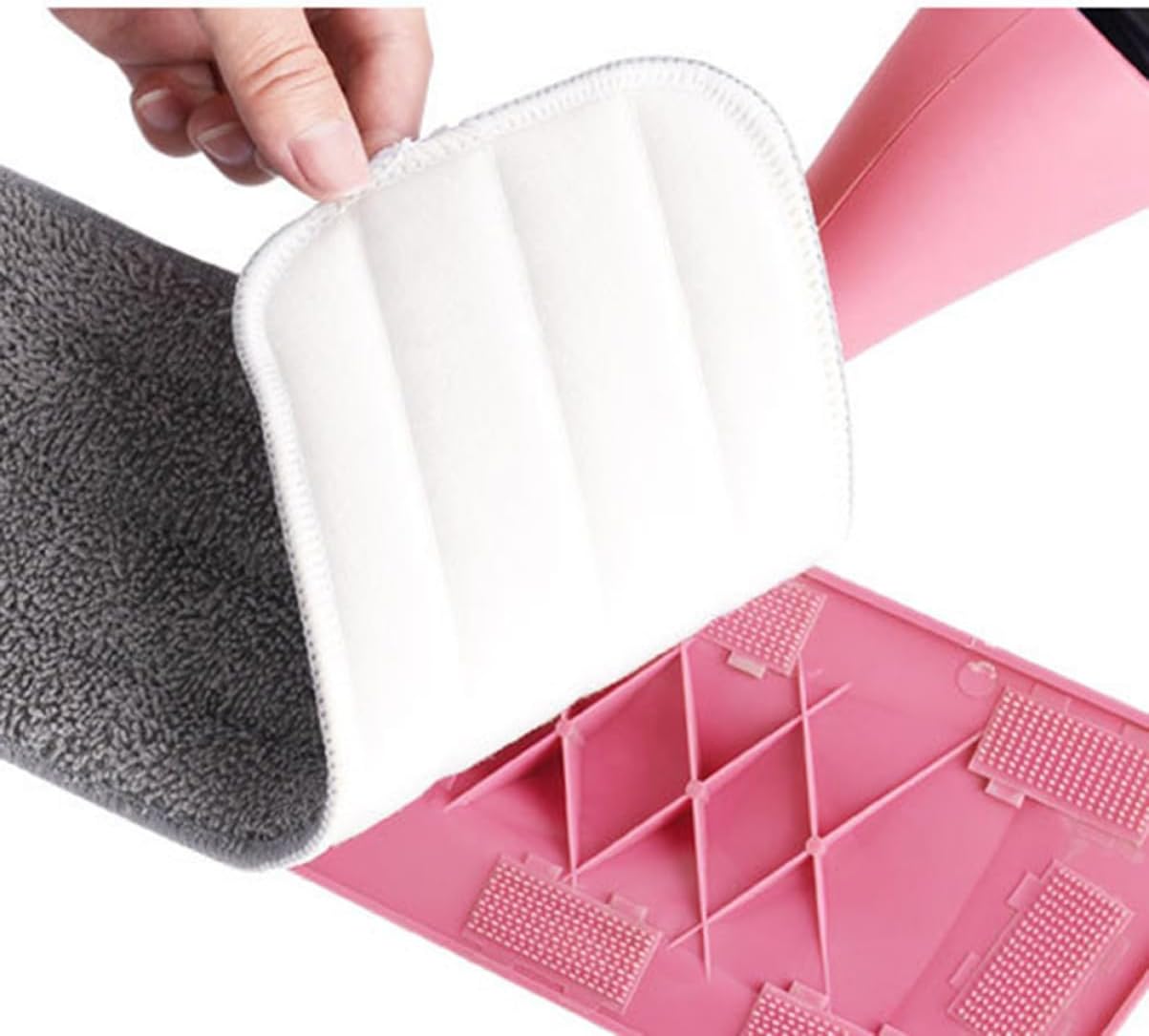 CALLARON 3Pcs Water Spraying Mop Cloth Replacement Set