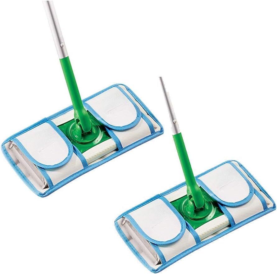 Old Home Kitchen Reusable Microfiber Mop Pads 2 Pack 1