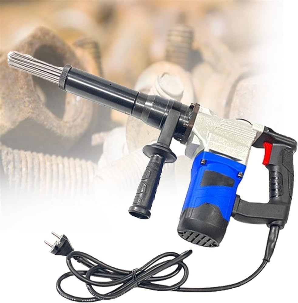 1100W Industrial Electric Needle Scaler with 23-Needle Set