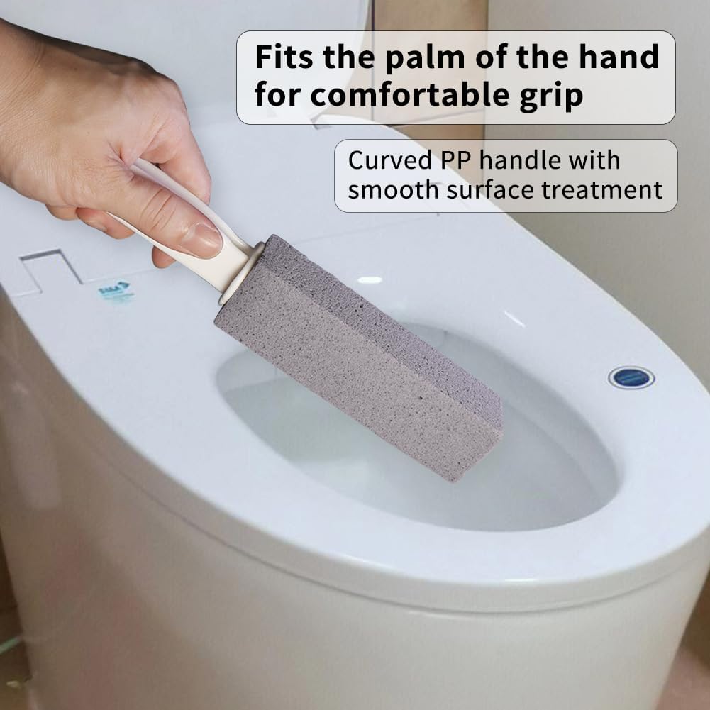 Fovcos Pumice Stone Toilet Cleaner with Handle