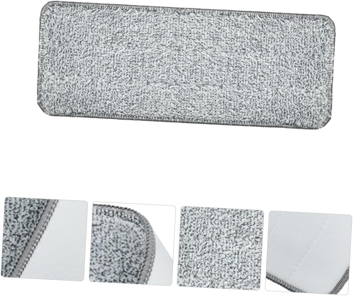 3PCS Reusable Flat Mop Pads for Smooth Floor Cleaning