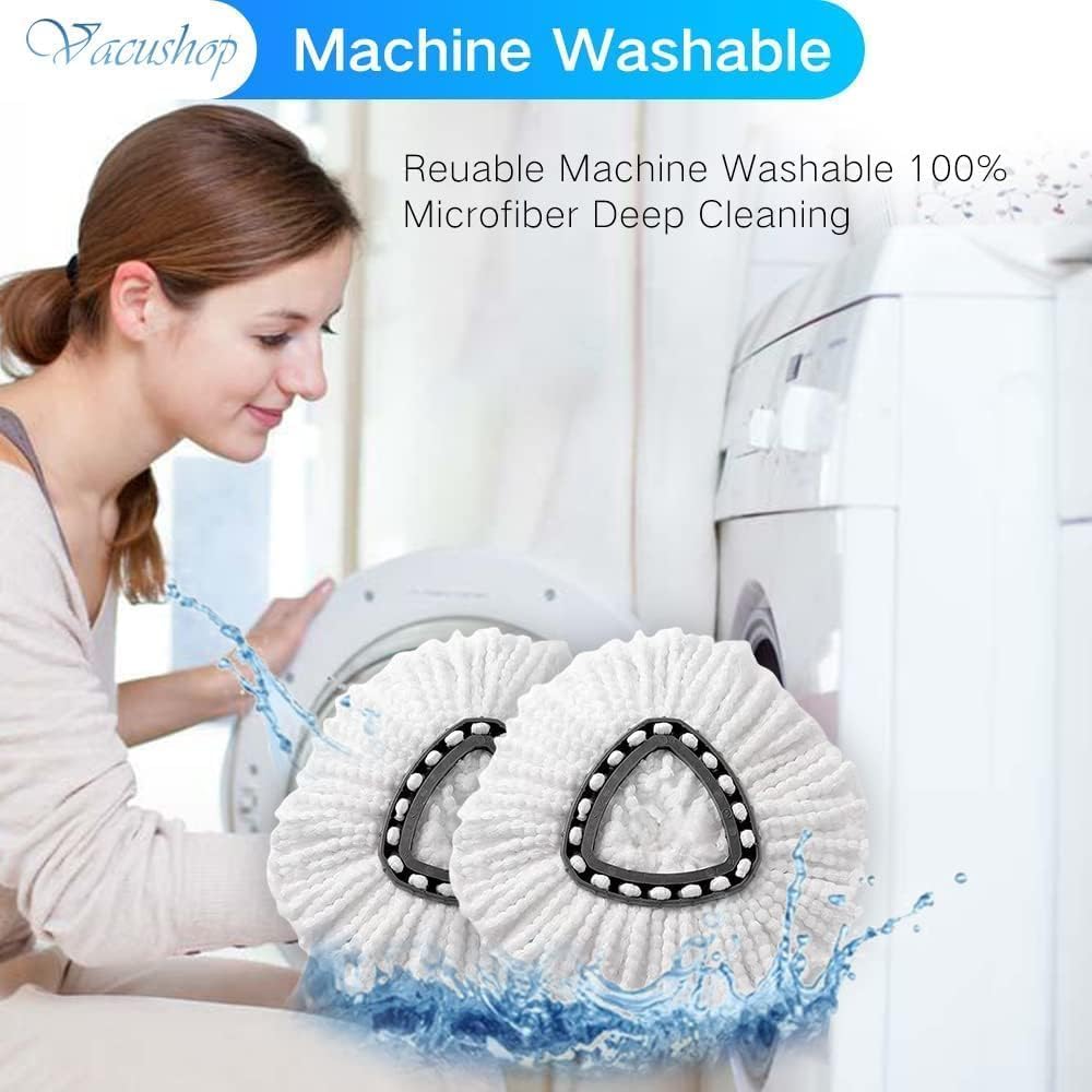 VACUSHOP Replacement Mop Heads for O-Ceda Spin Mop 1