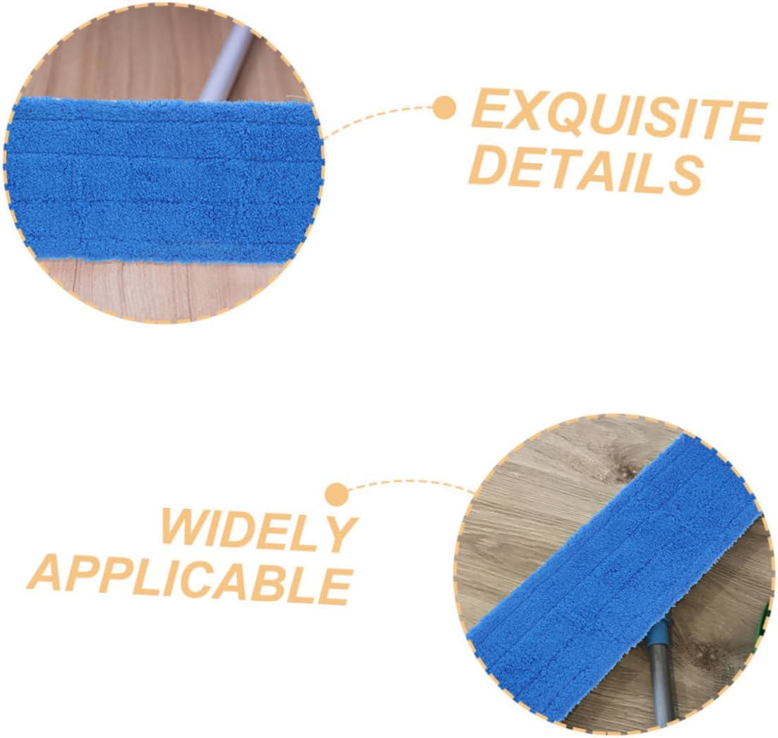 3Pcs Coral Fleece Mop Replacement Pads Reusable