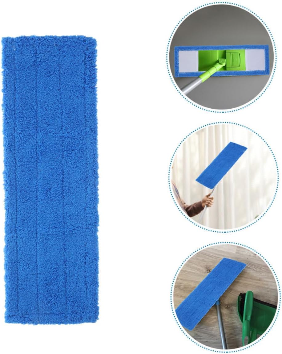 3Pcs Coral Fleece Mop Replacement Pads Reusable