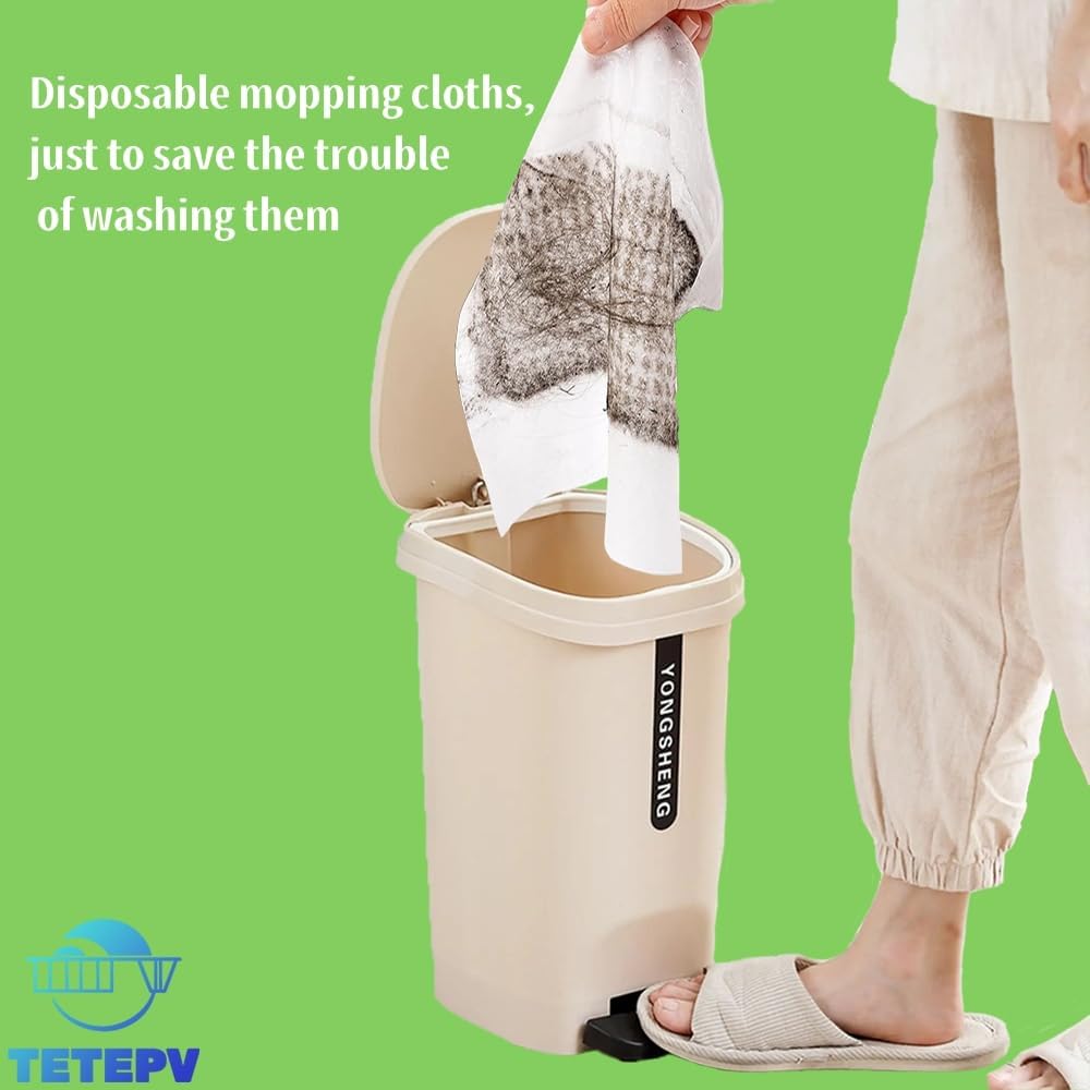 TETEPV Dry Sweeping Cloths for Swiffer 100 Count 1
