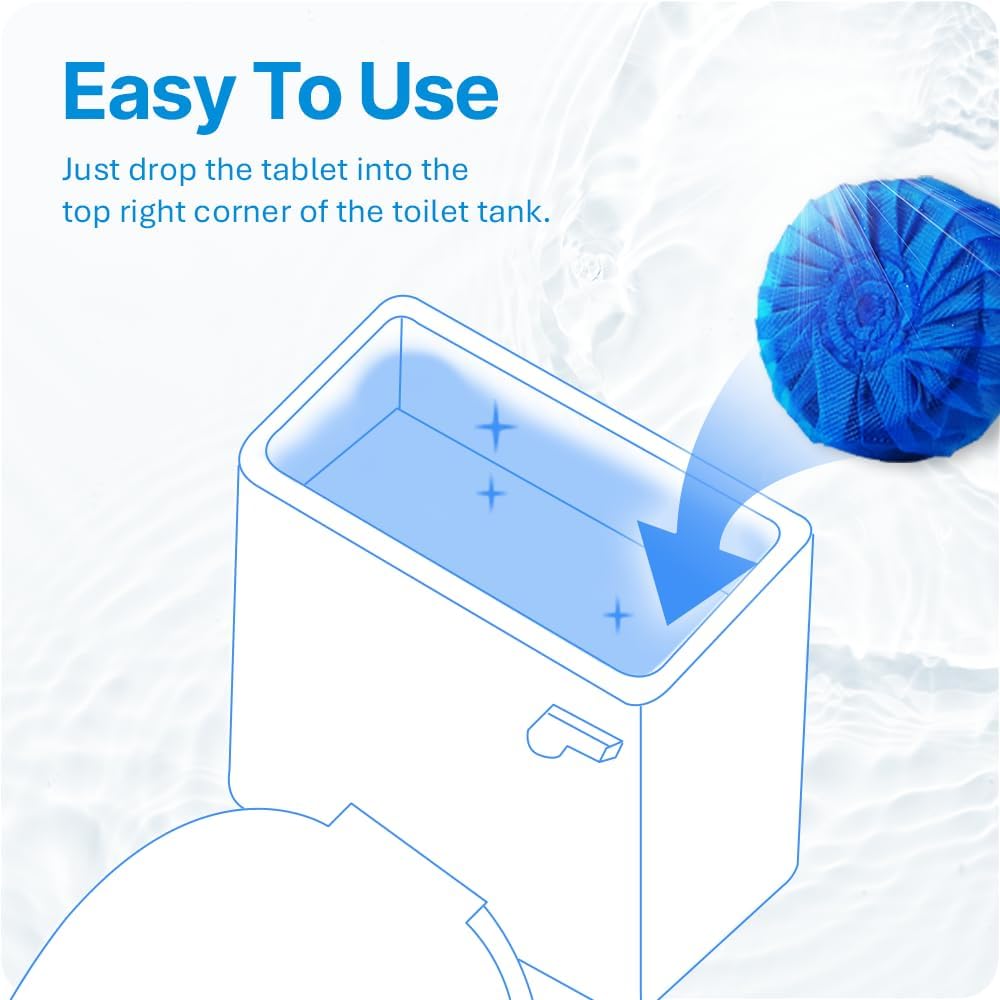 Fresh Fresh Toilet Bowl Cleaner Tablets 15pcs with Fresh Scent