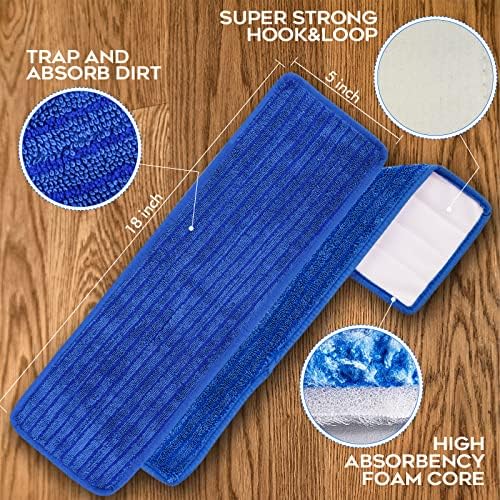L Luke Supply Matthew 18 Microfiber Mop Pads 12 Pack 1