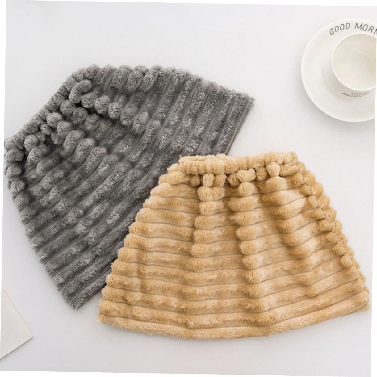 2pcs Flannel Broom Cloth Cover for Efficient Cleaning